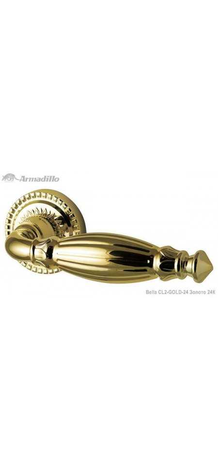 Ручка дверная на раздельном основании Armadillo Bella CL2